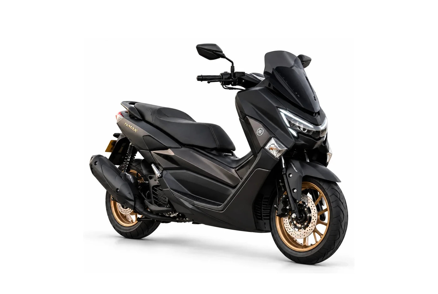 Yamaha NMAX 155 Tech MAX σε λευκό φόντο — ενδεικτική φωτογραφία μοντέλου